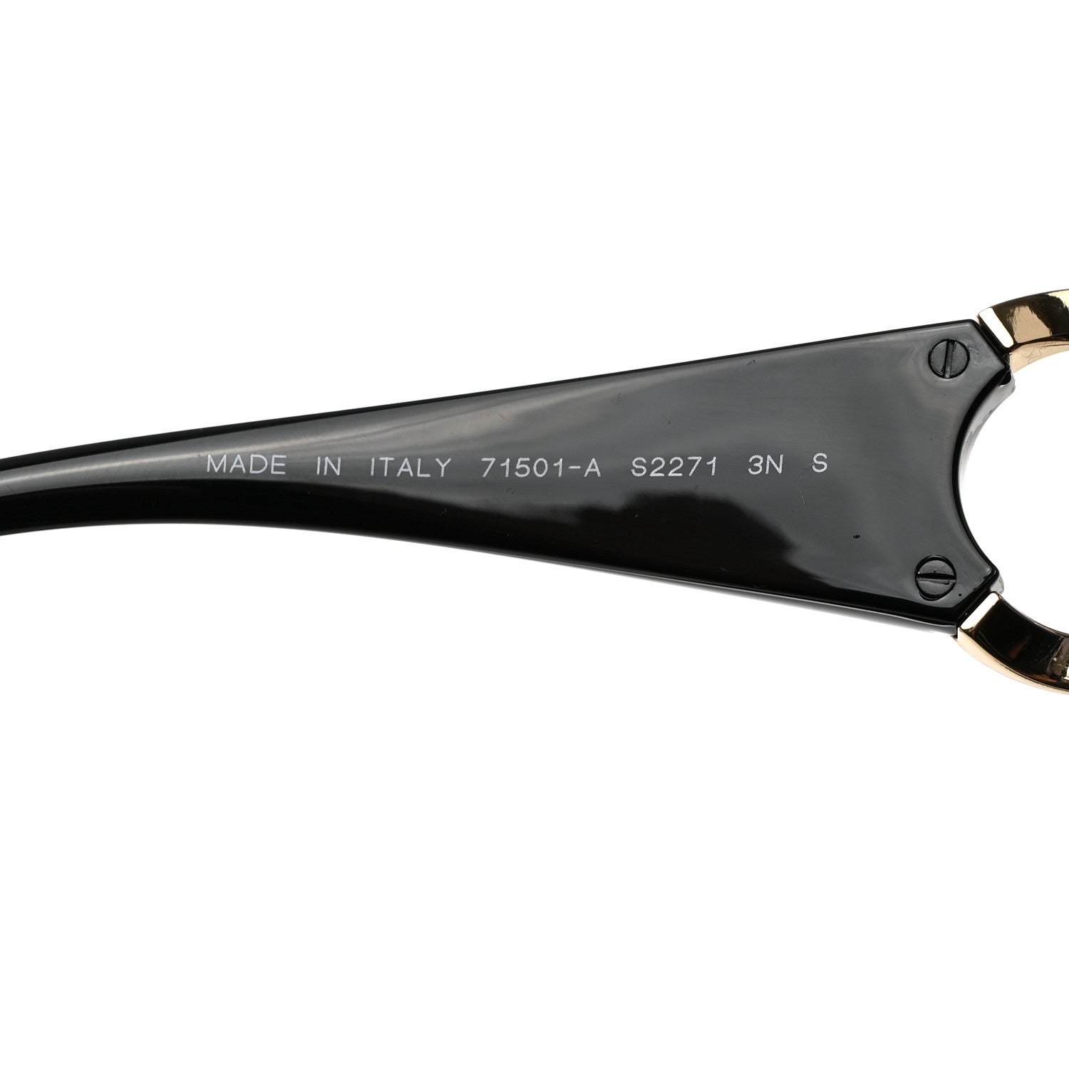 Chanel Acetate Pearl CC Square Sunglasses 71501-A Black 5 of 8