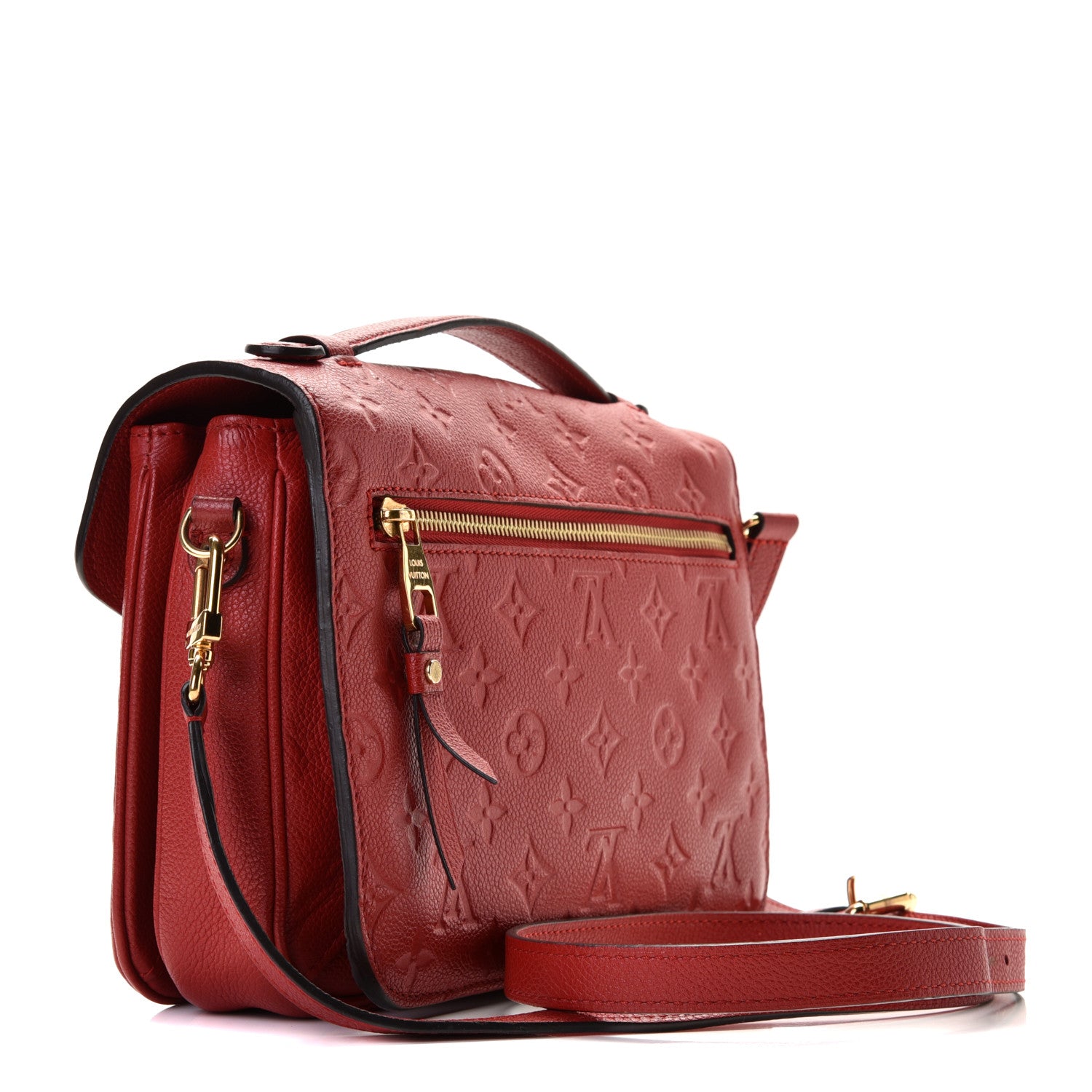 Louis Vuitton Empreinte Pochette Metis Scarlet 4 of 11