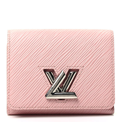 Louis Vuitton Epi Twist Compact Wallet Rose Ballerine 1 of 3