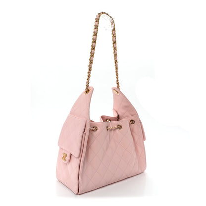 Chanel Caviar Quilted Small Chanel 25 Handbag Light Pink 2 of 10