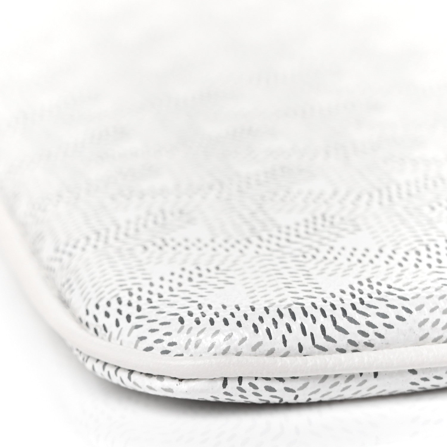 Goyard Goyardine Senat Pochette MM White 7 of 8
