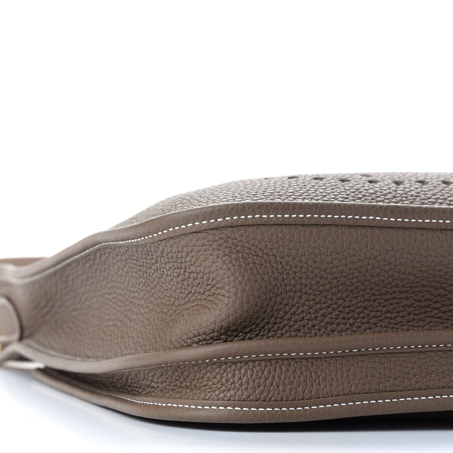 Hermes Taurillon Clemence Evelyne III PM Etoupe 8 of 9