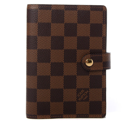 Louis Vuitton Damier Ebene Small Ring Agenda Cover 1 of 7