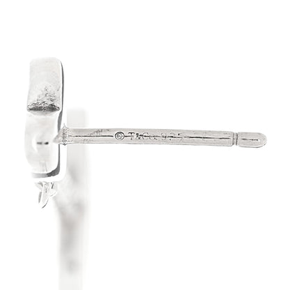 Tiffany Sterling Silver Open Heart Drop Earrings 4 of 5