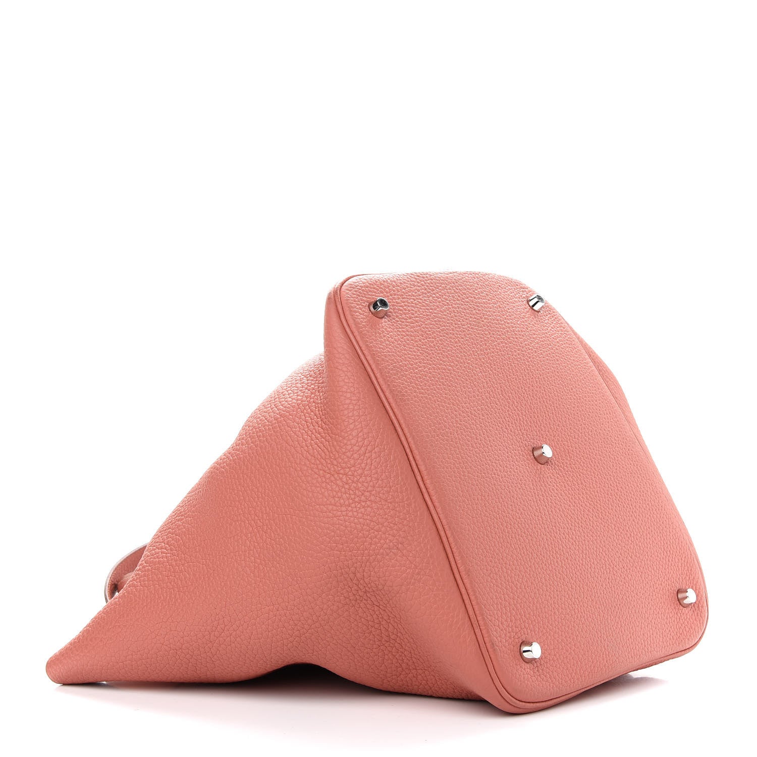 Hermes Taurillon Clemence Picotin 26 GM Rose The 4 of 11