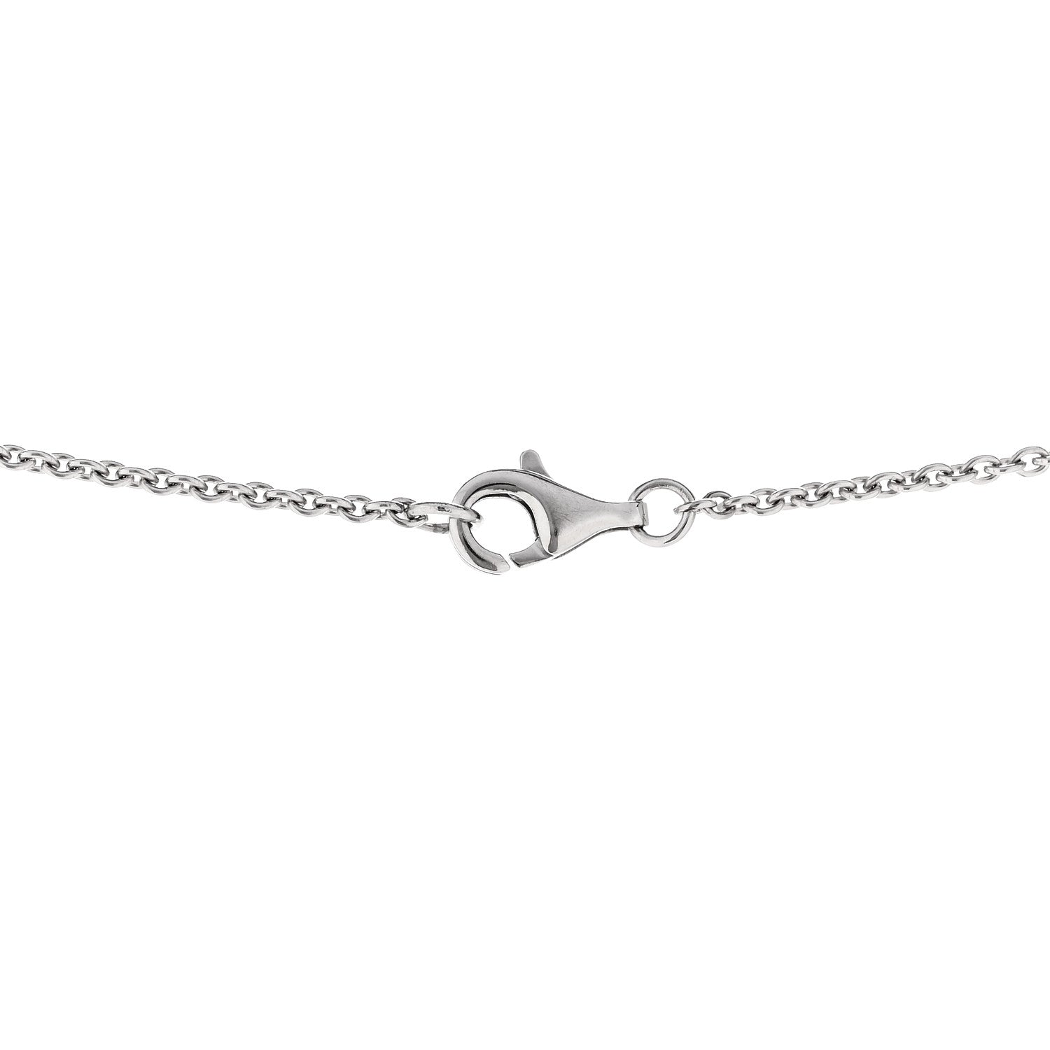 Chanel 18K White Gold Diamond Bouton de Camelia Pendant Necklace 5 of 7