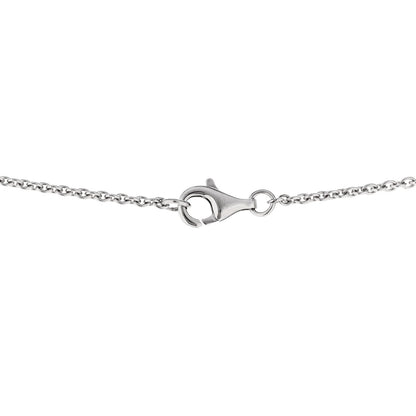 Chanel 18K White Gold Diamond Bouton de Camelia Pendant Necklace 5 of 7