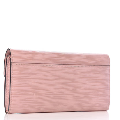 Louis Vuitton Epi Sarah Wallet NM Rose Ballerine 3 of 6