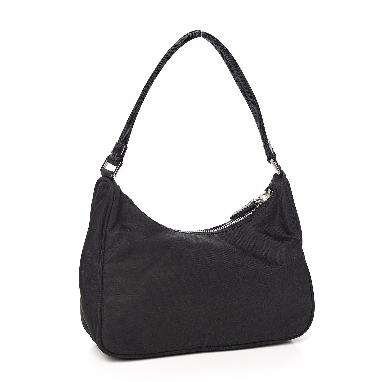 Prada Tessuto Nylon Mini Re-Edition 2000 Bag Black 2 of 8