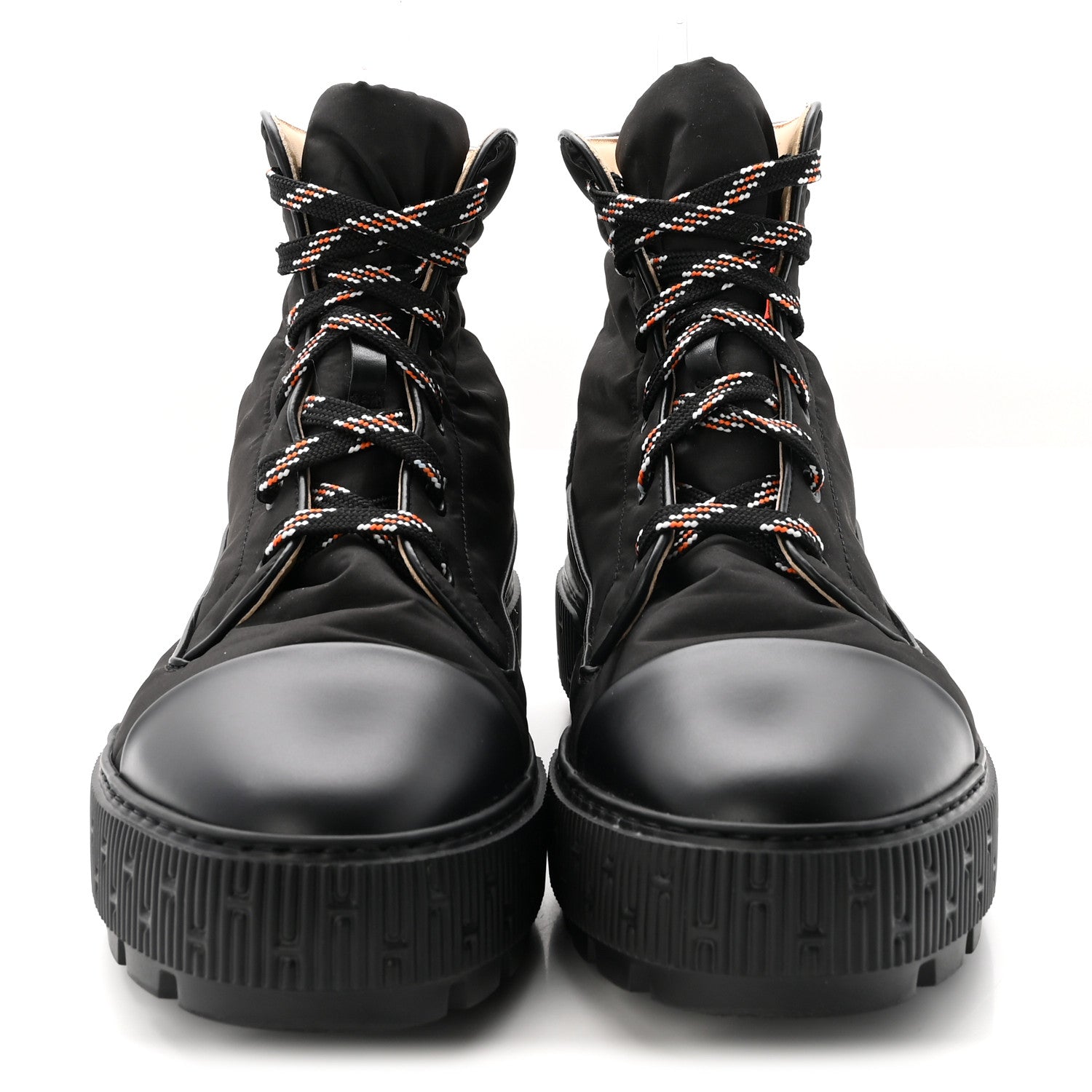 Hermes Calfskin Parachute Fresh Mens Ankle Boots 42.5 Black 3 of 9