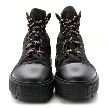 Hermes Calfskin Parachute Fresh Mens Ankle Boots 42.5 Black 3 of 9