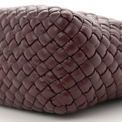 Bottega Veneta Lambskin Intreccio Small Tosca Crossbody Madder Brown 10 of 10