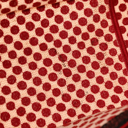 Christian Dior Canvas Medium DiorAmour Dots Book Tote Red 11 of 16