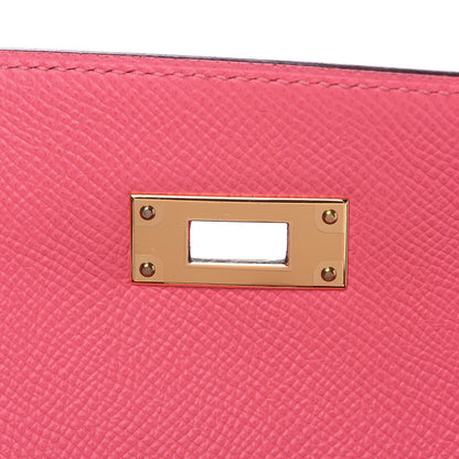 Hermes Epsom Kelly Sellier 28 Rose Azalee 18 of 33