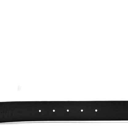 Louis Vuitton Calfskin Monogram 35mm LV Palm Springs Circle Reversible Belt 90 36 Black 5 of 8