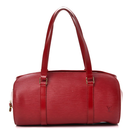 Louis Vuitton Epi Soufflot Castillan Red 1 of 18