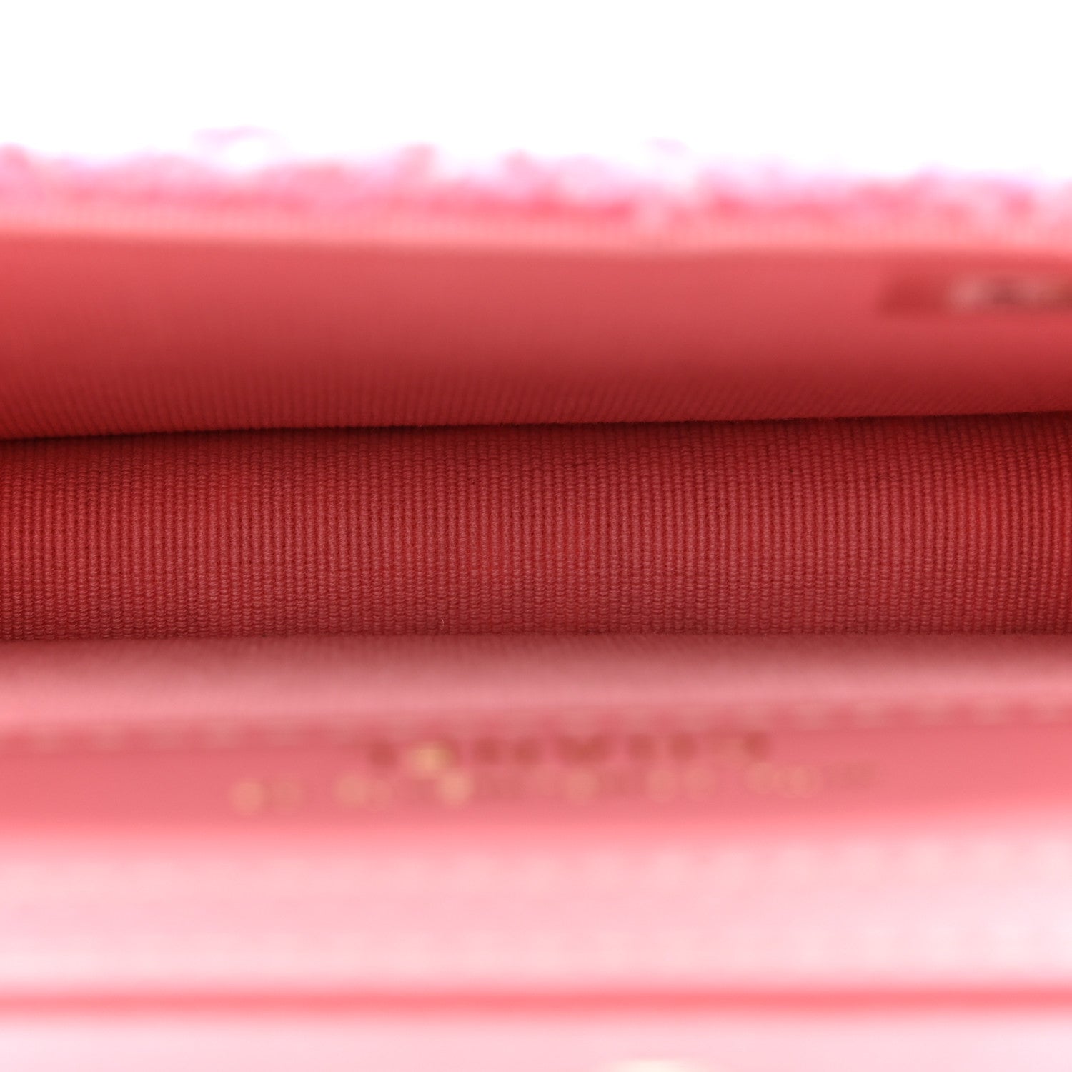 Chanel Tweed Quilted Flap Chain Waist Bag Pink 5 of 11