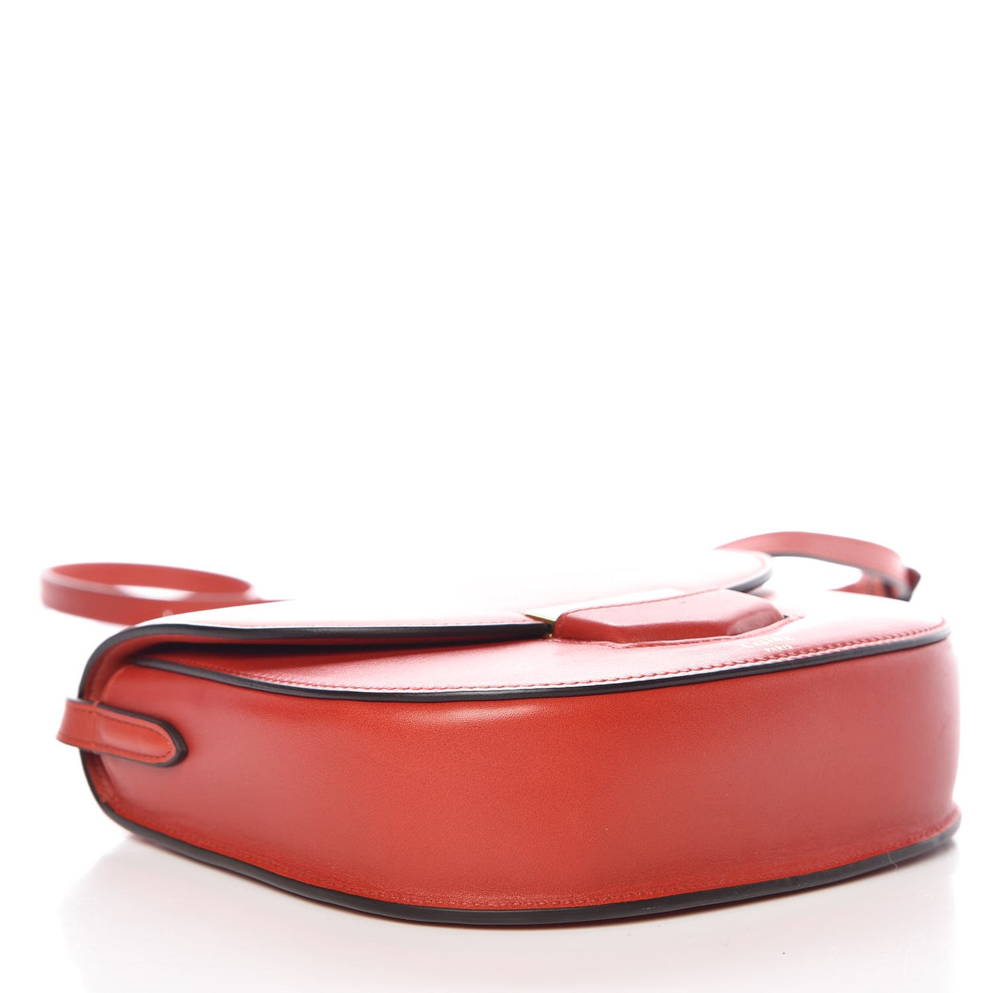 Supersoft Calfskin Small Trotteur Ruby
