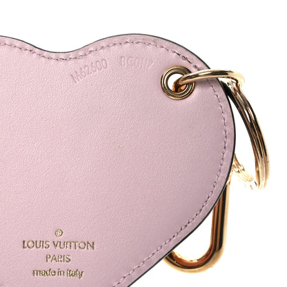 Louis Vuitton Vernis Degrade Heart Bag Charm Pink 4 of 6