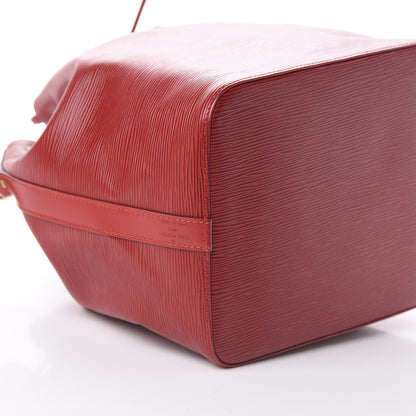 Louis Vuitton Epi Petit Noe Castillan Red 5 of 8