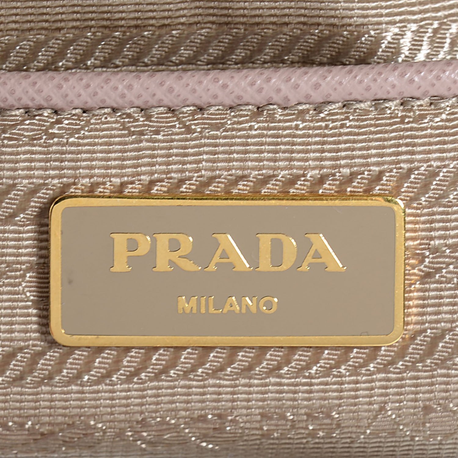 Prada Saffiano Lux Medium Double Zip Tote Cammeo 6 of 11