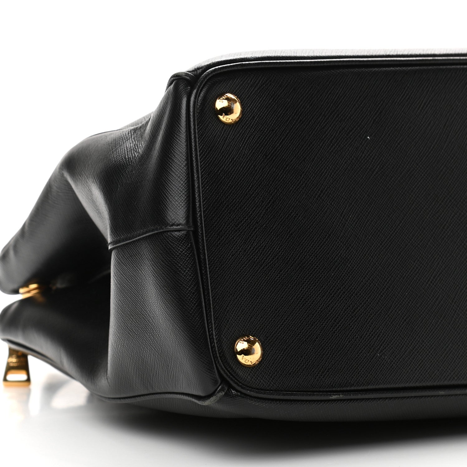 Prada Saffiano Medium Galleria Double Zip Tote Black 8 of 12