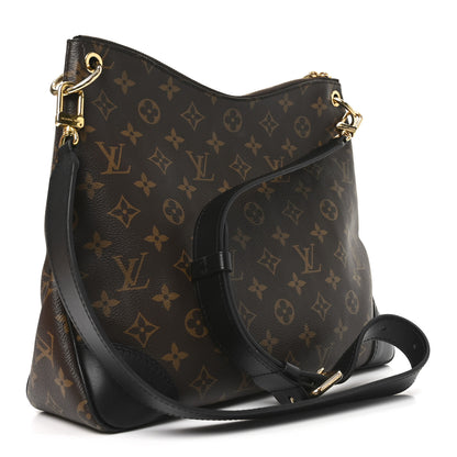 Louis Vuitton Monogram Odeon MM Black 3 of 10