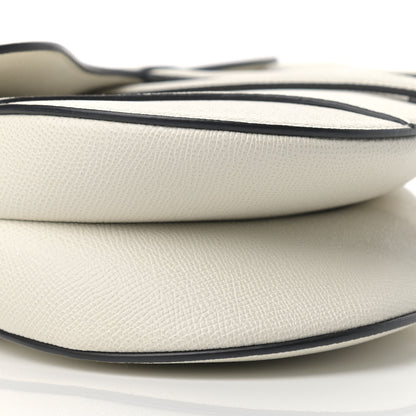 Christian Dior Grained Calfskin Saddle Bag Latte 5 of 9