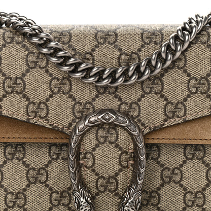 Gucci GG Supreme Monogram Mini Dionysus Shoulder Bag Taupe 8 of 16