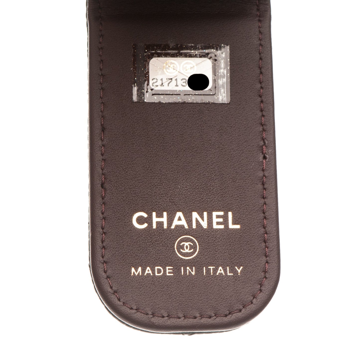 Caviar Quilted Money Clip Black