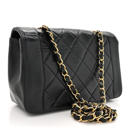 Chanel Lambskin Quilted Small Single Flap Black 3 of 16