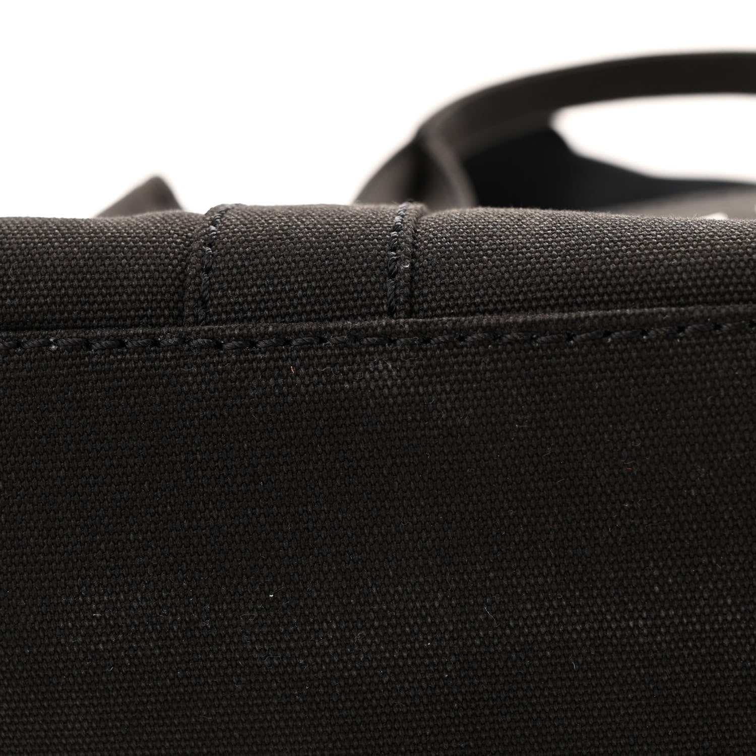 Marc Jacobs Cotton Canvas Small The Traveler Tote Bag Black 11 of 13