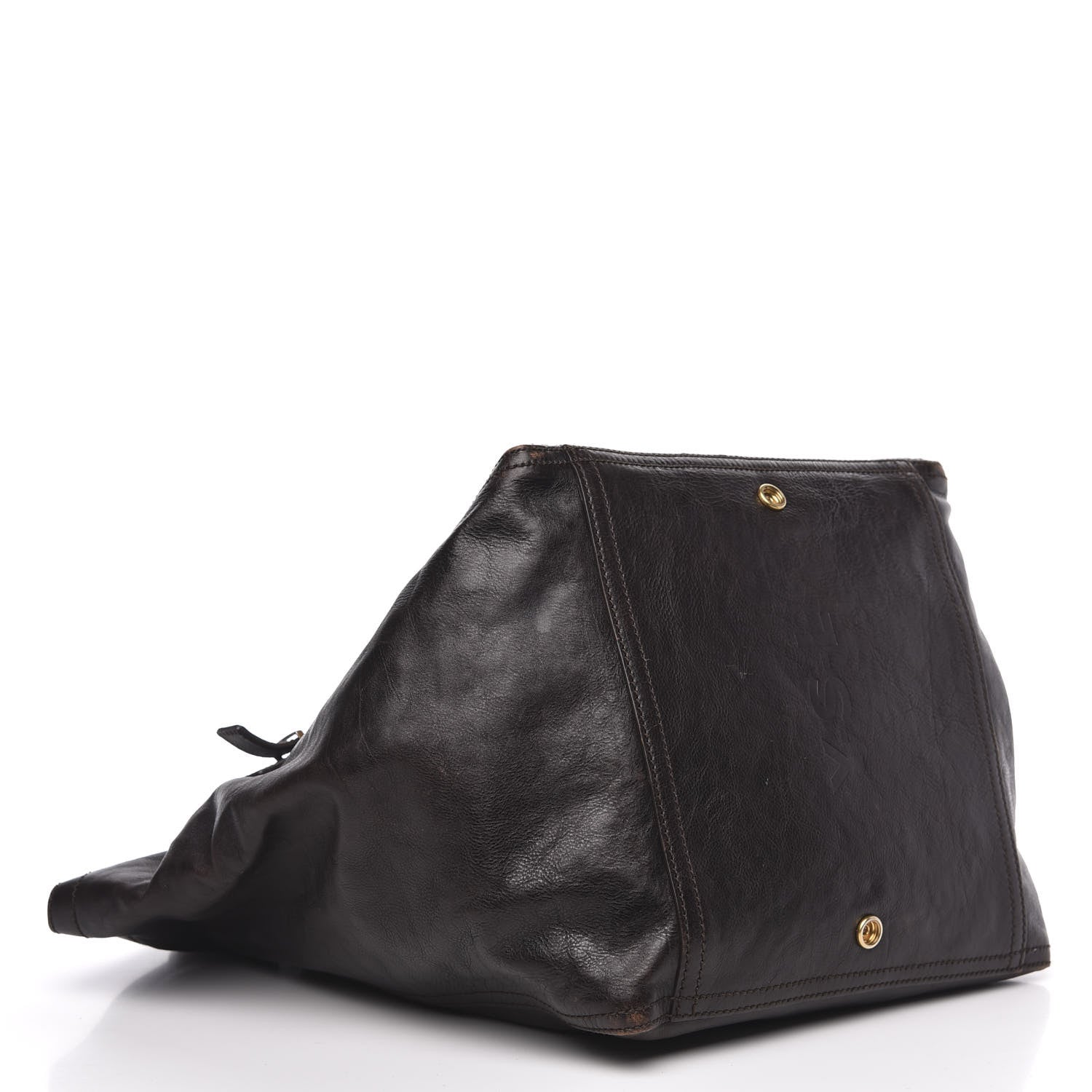 Saint Laurent Calfskin Medium Downtown Brown 4 of 19