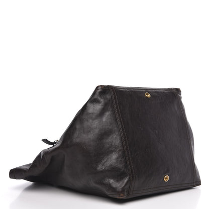 Saint Laurent Calfskin Medium Downtown Brown 4 of 19