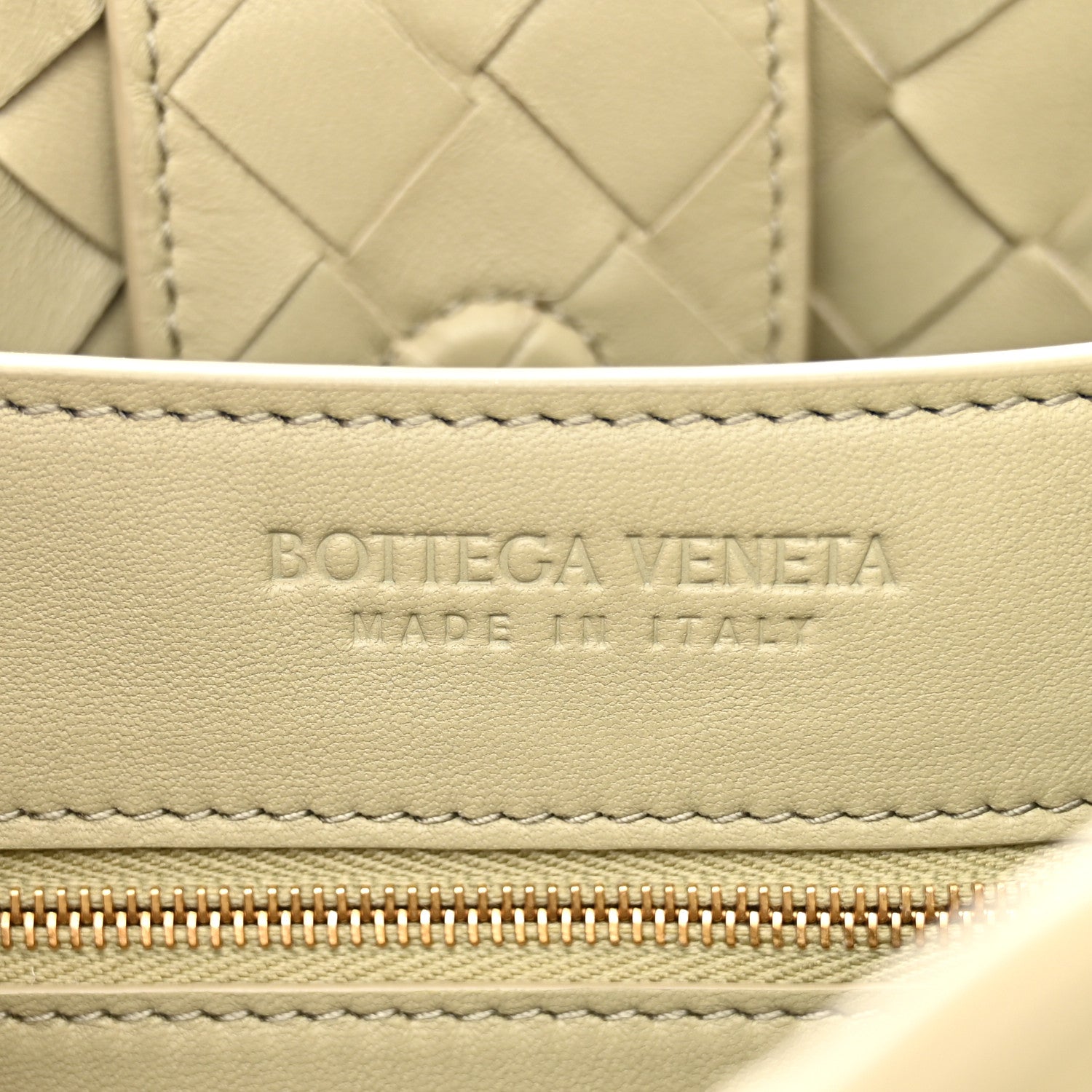 Bottega Veneta Nappa Intrecciato Medium Andiamo Shoulder Bag Travertine 6 of 9
