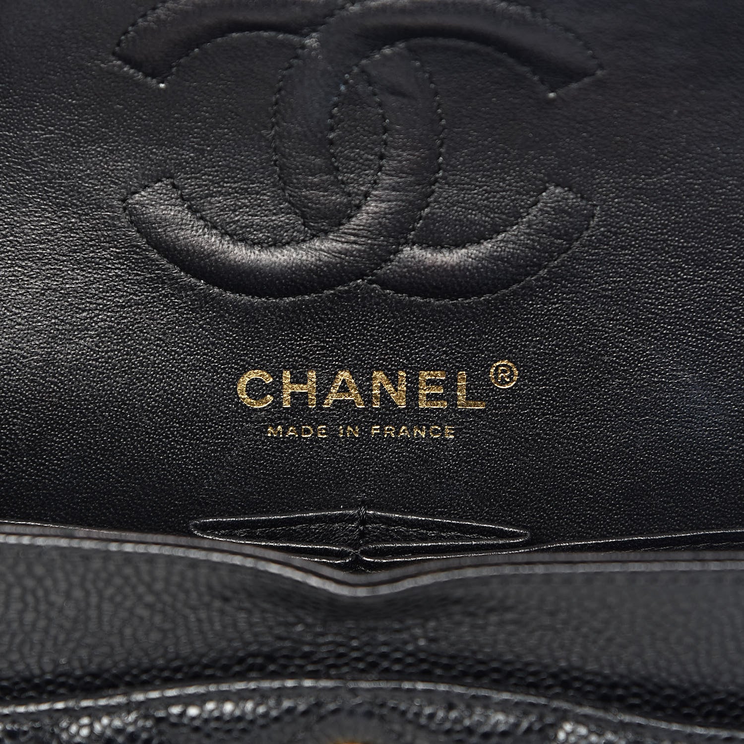 Chanel Caviar Quilted Small Double Flap Black 6 of 15