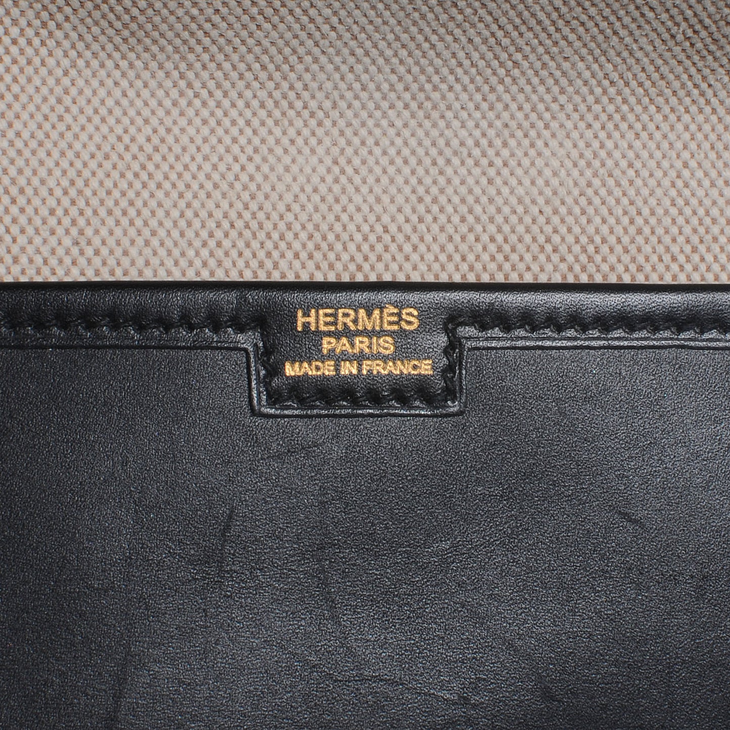Box Calf Jige PM Clutch Black