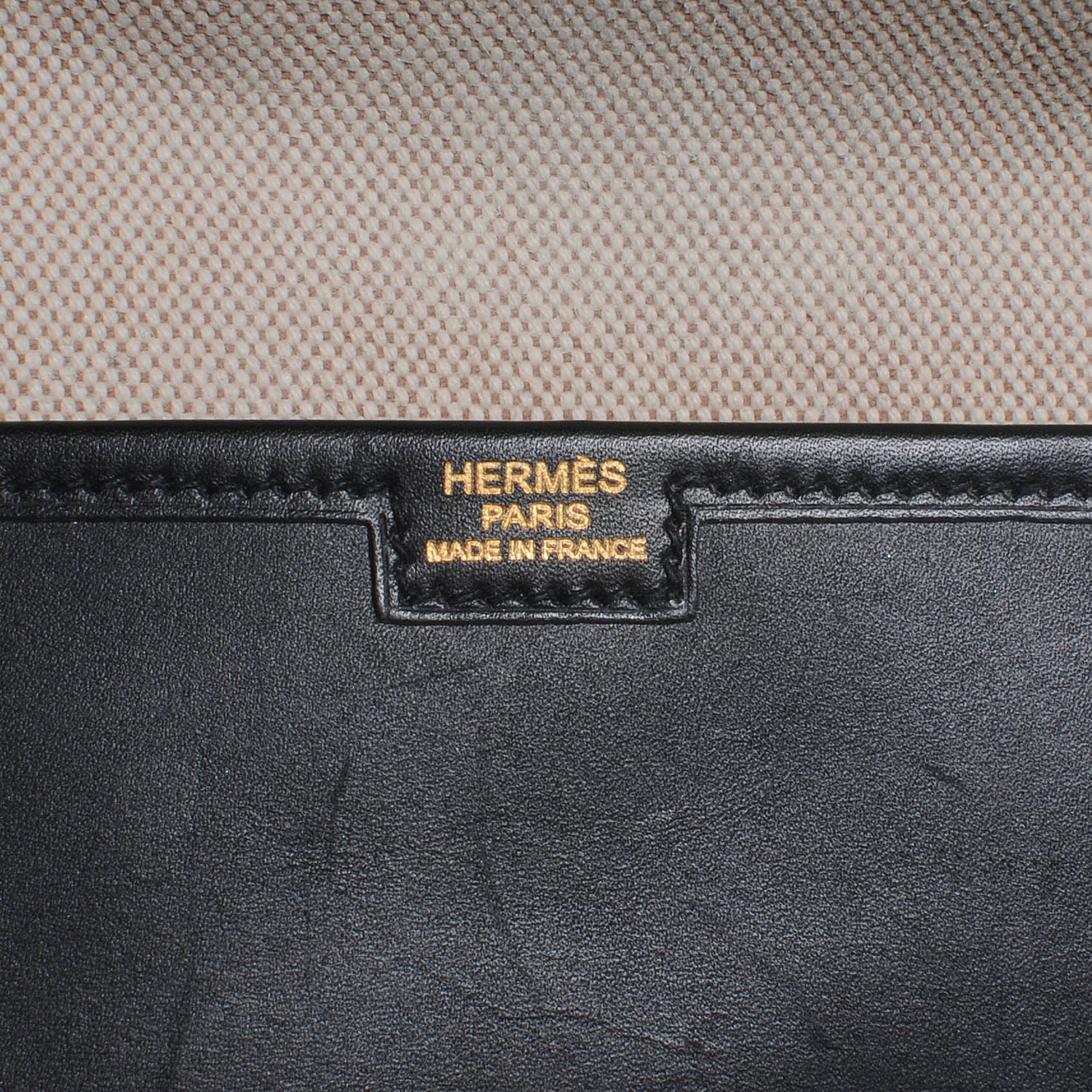 Hermes Box Calf Jige PM Clutch Black 5 of 7