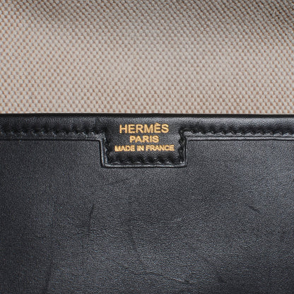 Hermes Box Calf Jige PM Clutch Black 5 of 7