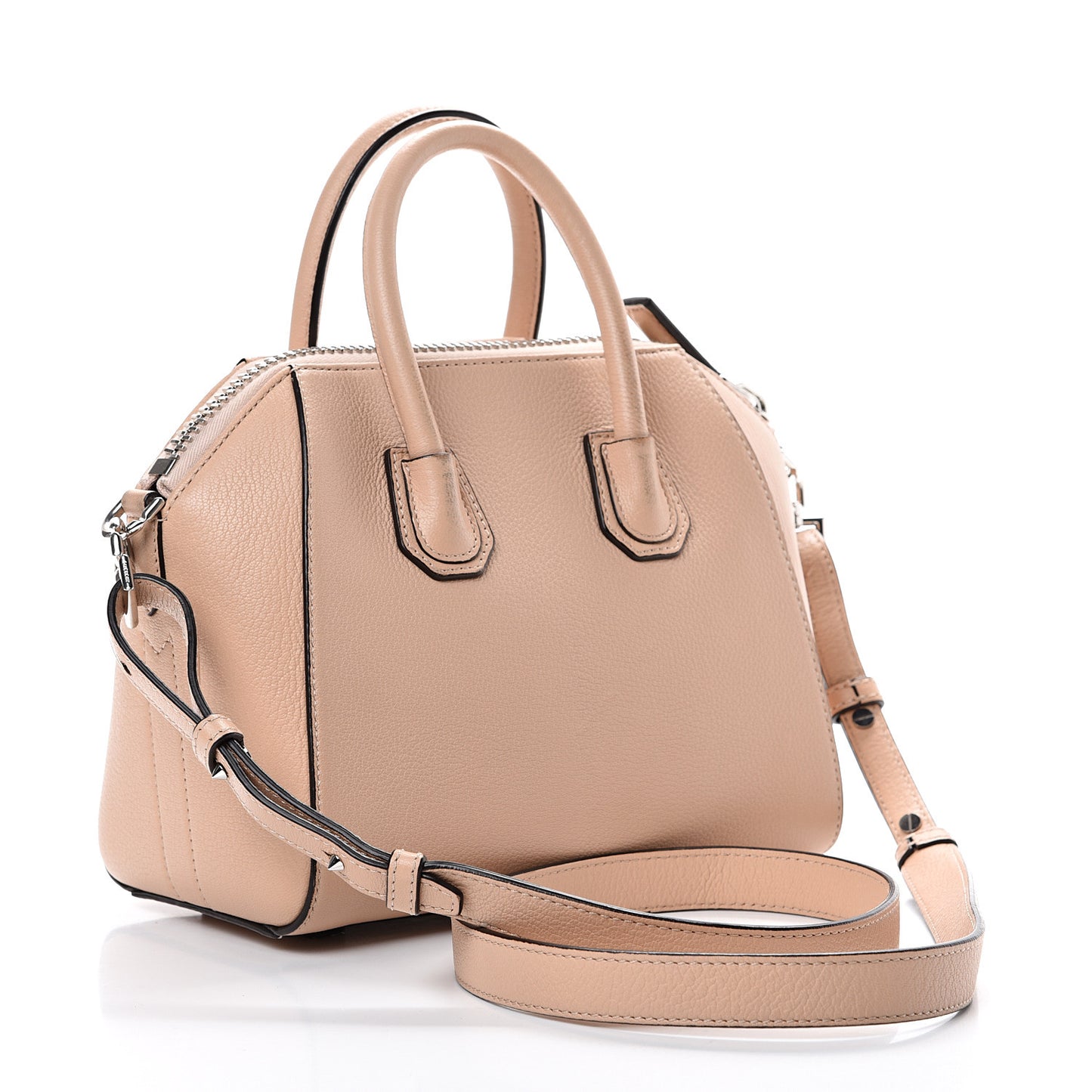 Sugar Goatskin Mini Antigona Powder