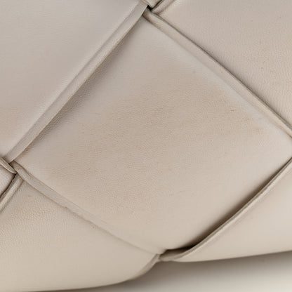 Bottega Veneta Nappa Intreccio Padded Top Handle Shoulder Bag White 22 of 30