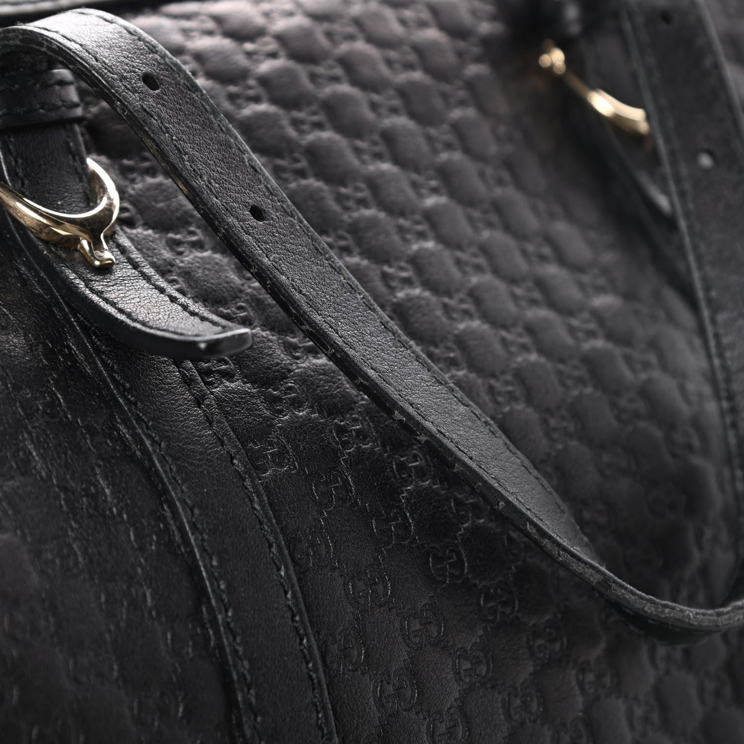 Gucci Soft Microguccissima Medium Nice Boston Black 17 of 19
