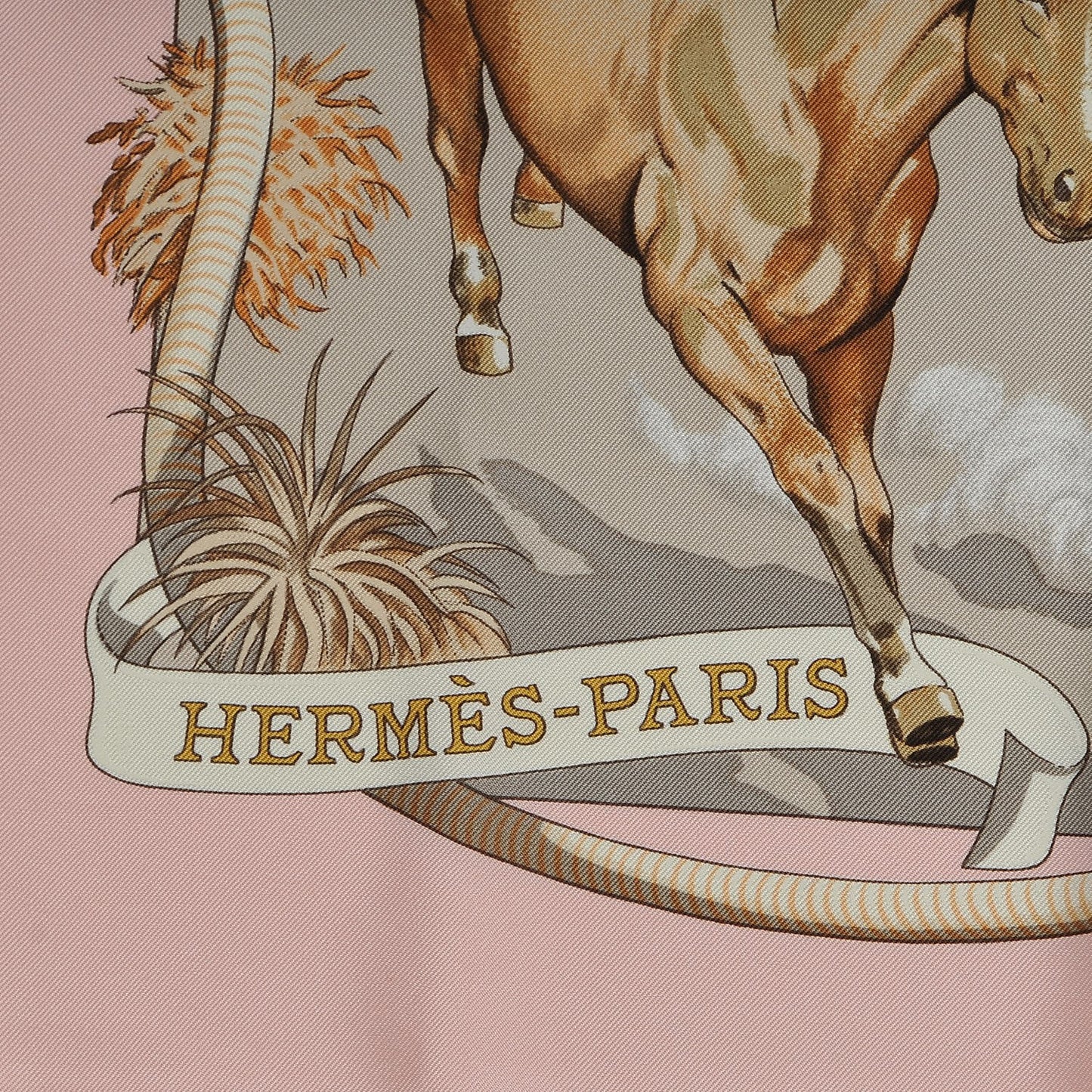 Silk Les Mustangs Scarf 90