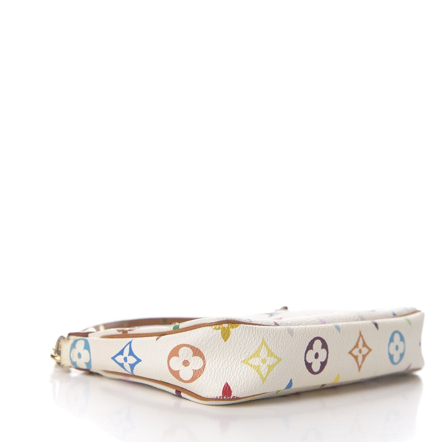 Monogram Multicolor Pochette Accessories White