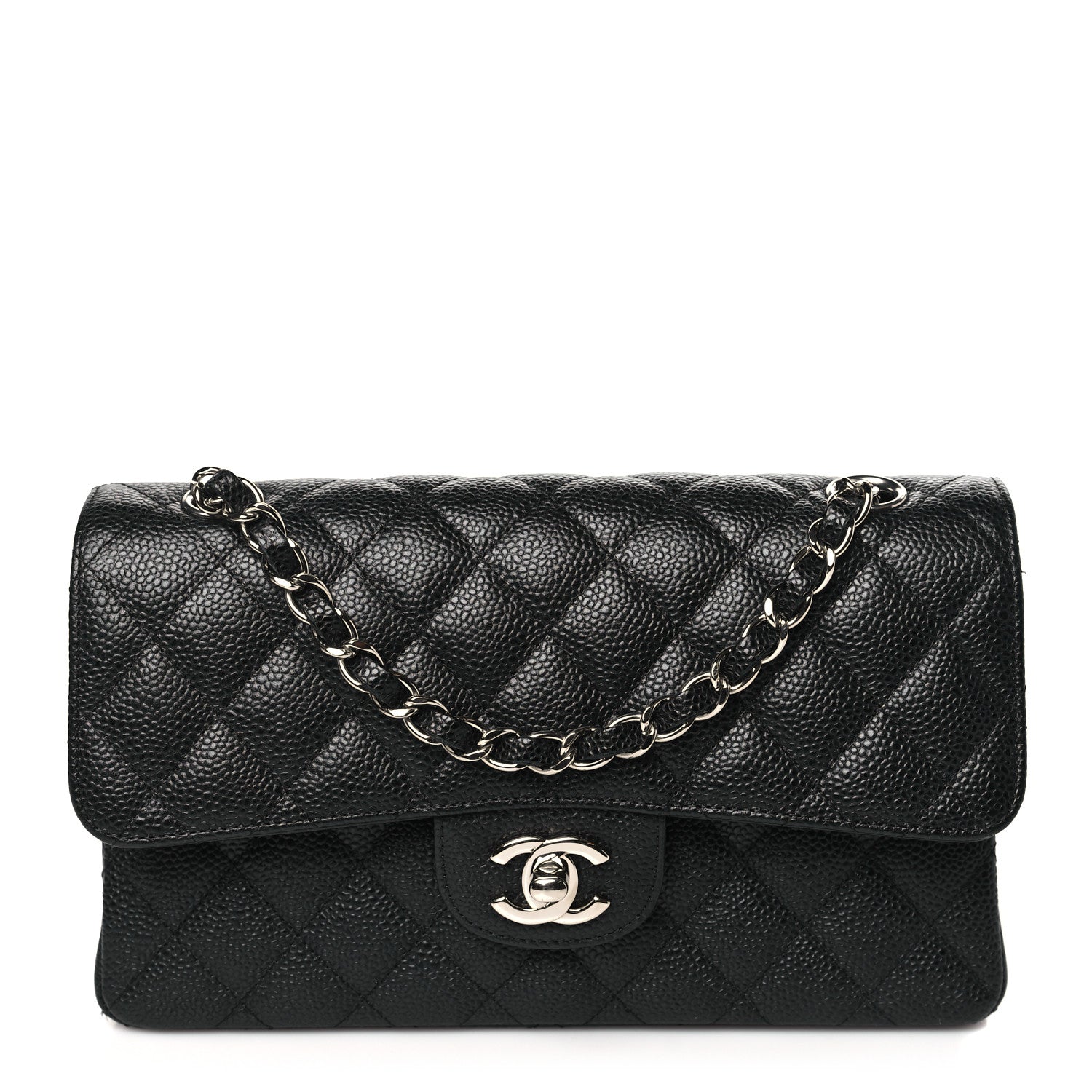 Chanel Caviar Quilted Small Double Flap Black 1 of 10