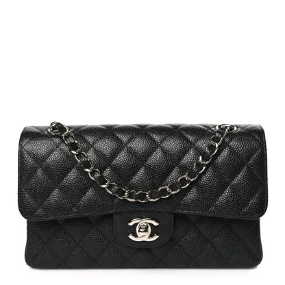 Chanel Caviar Quilted Small Double Flap Black 1 of 10
