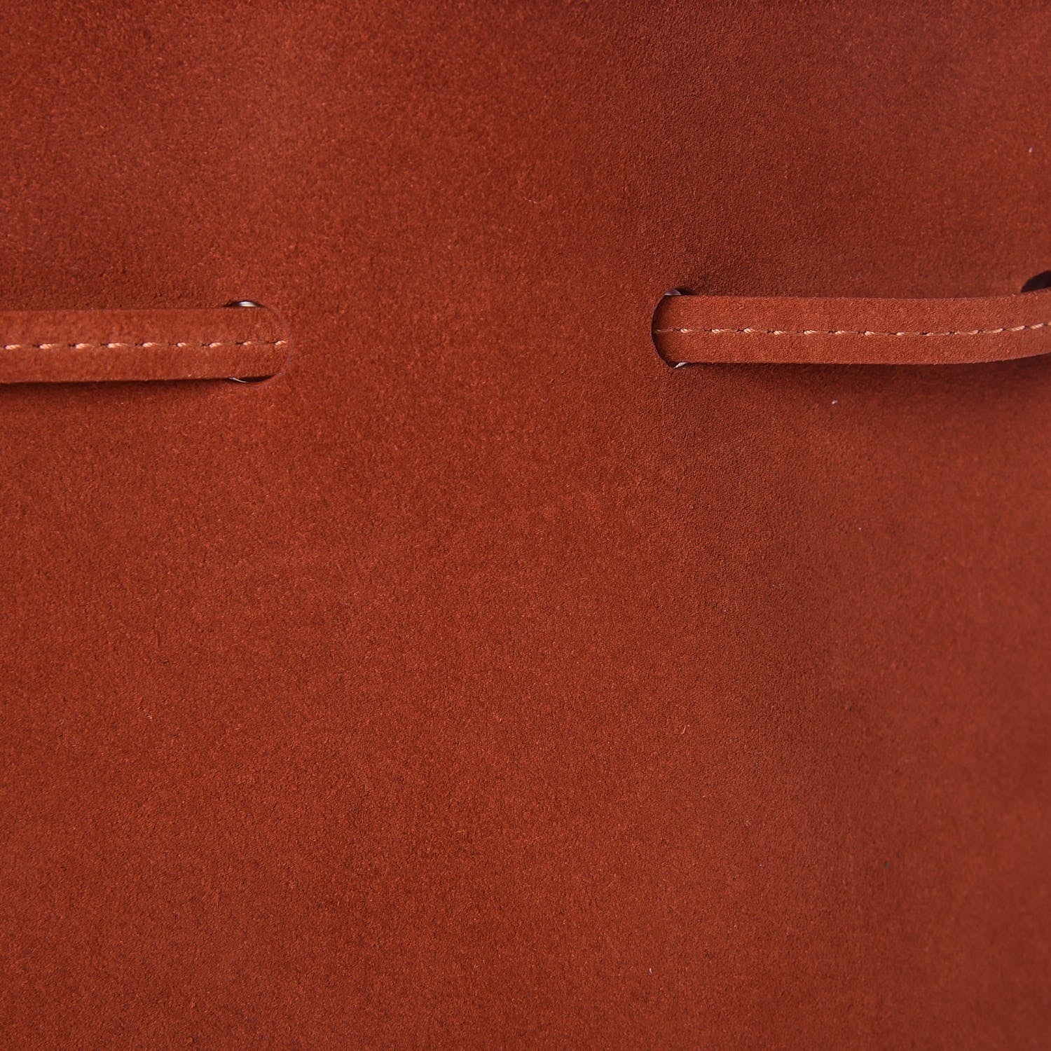 Mansur Gavriel Suede Bucket Bag Brick 9 of 14