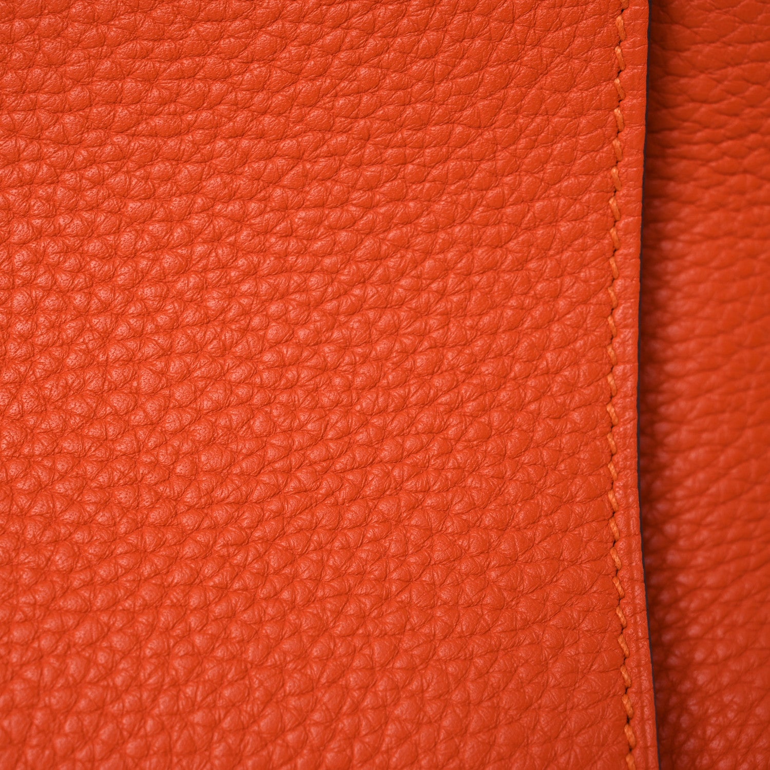 Hermes Taurillon Clemence Jypsiere 31 Orange 8 of 11