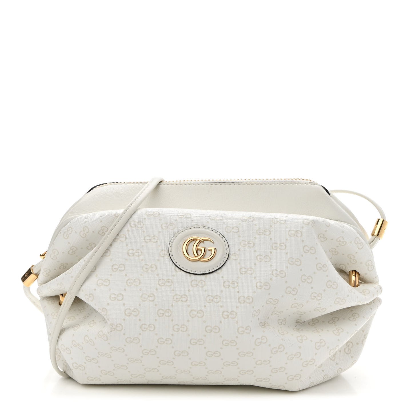Mini Vintage GG Supreme Monogram GG New Candy Crossbody Great White