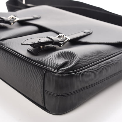 Louis Vuitton Epi Christopher Messenger Black 9 of 9